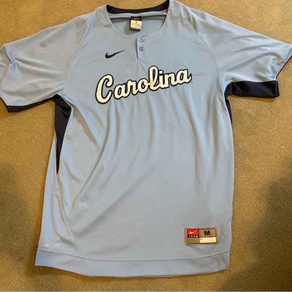 Nike Other - Nike DriFit North Carolina Tar Heels Baseball Jersey - Men’s Medium